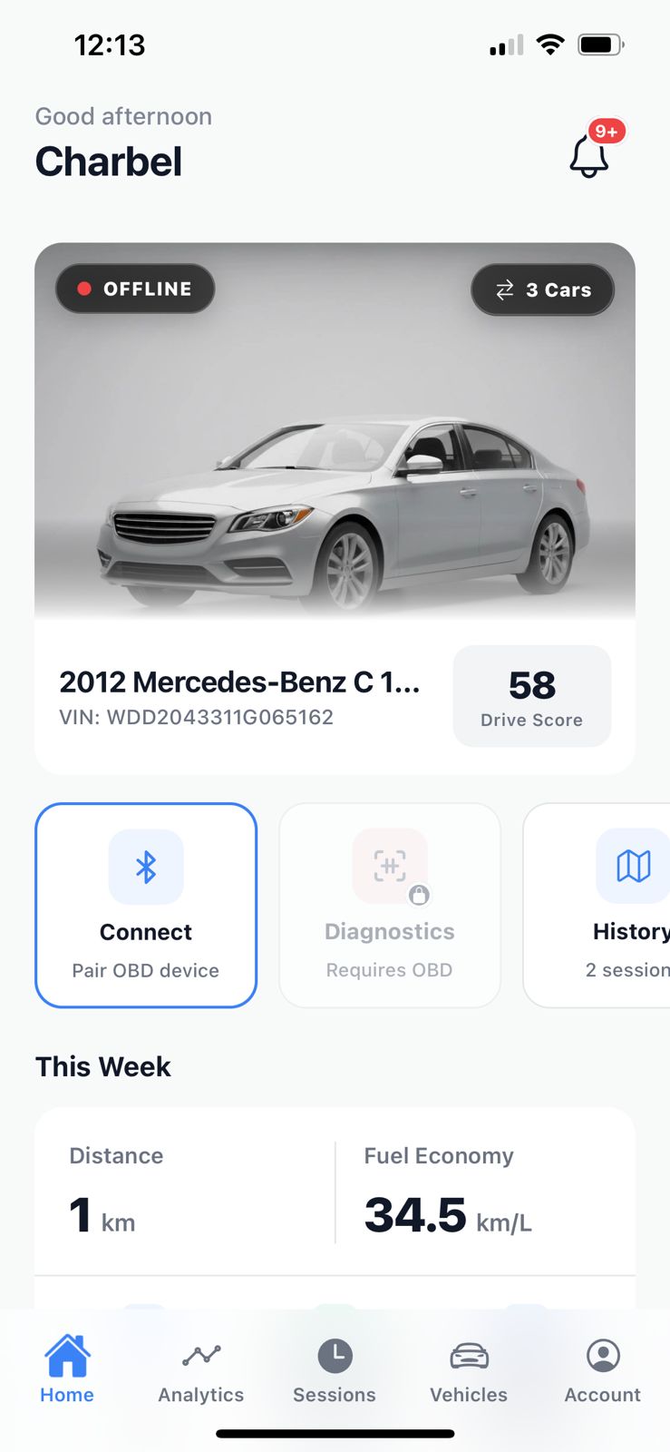 NeuraDrive Dashboard